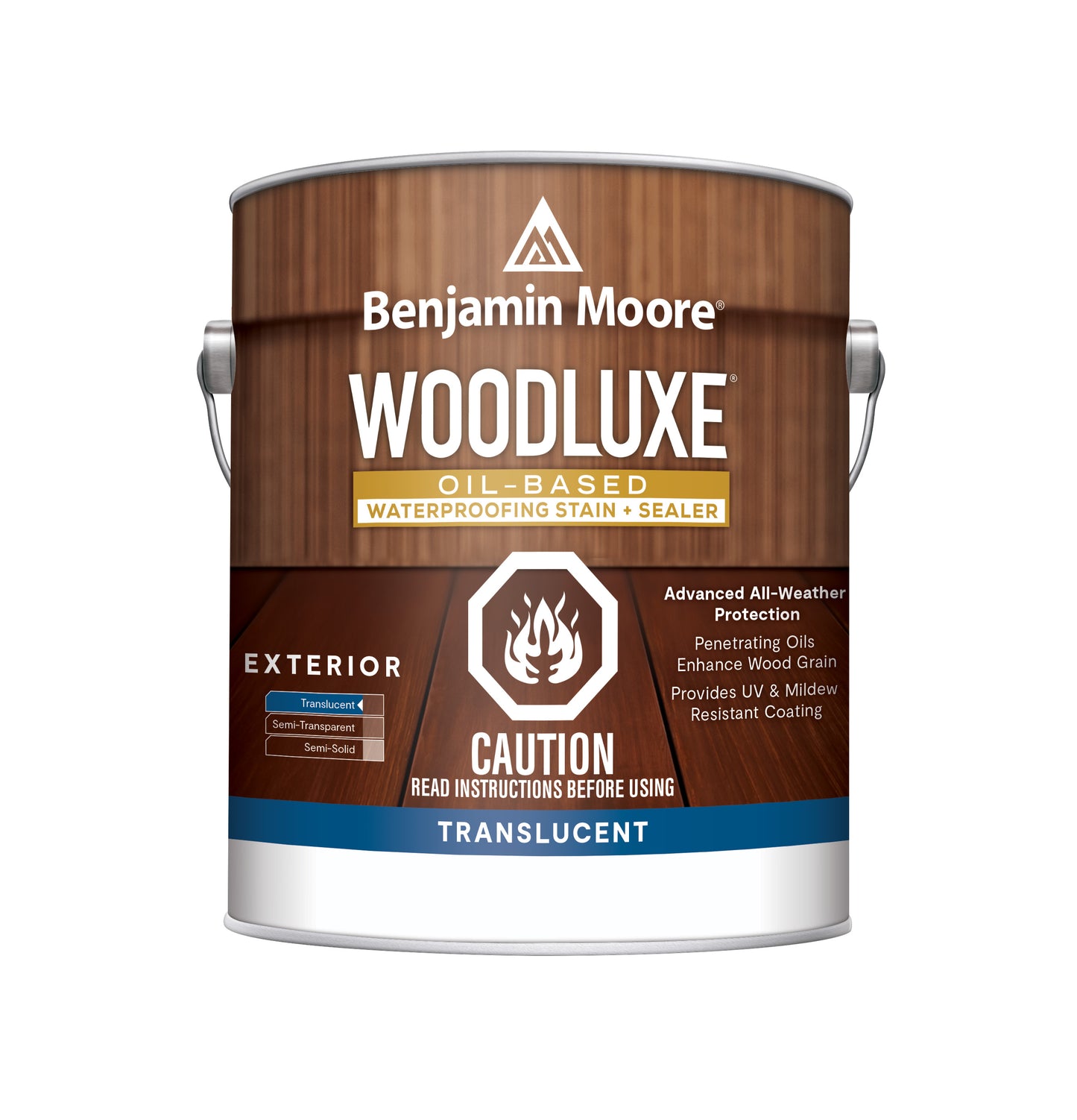 Woodluxe® Oil-Based Waterproofing Stain + Sealer - Translucent K591