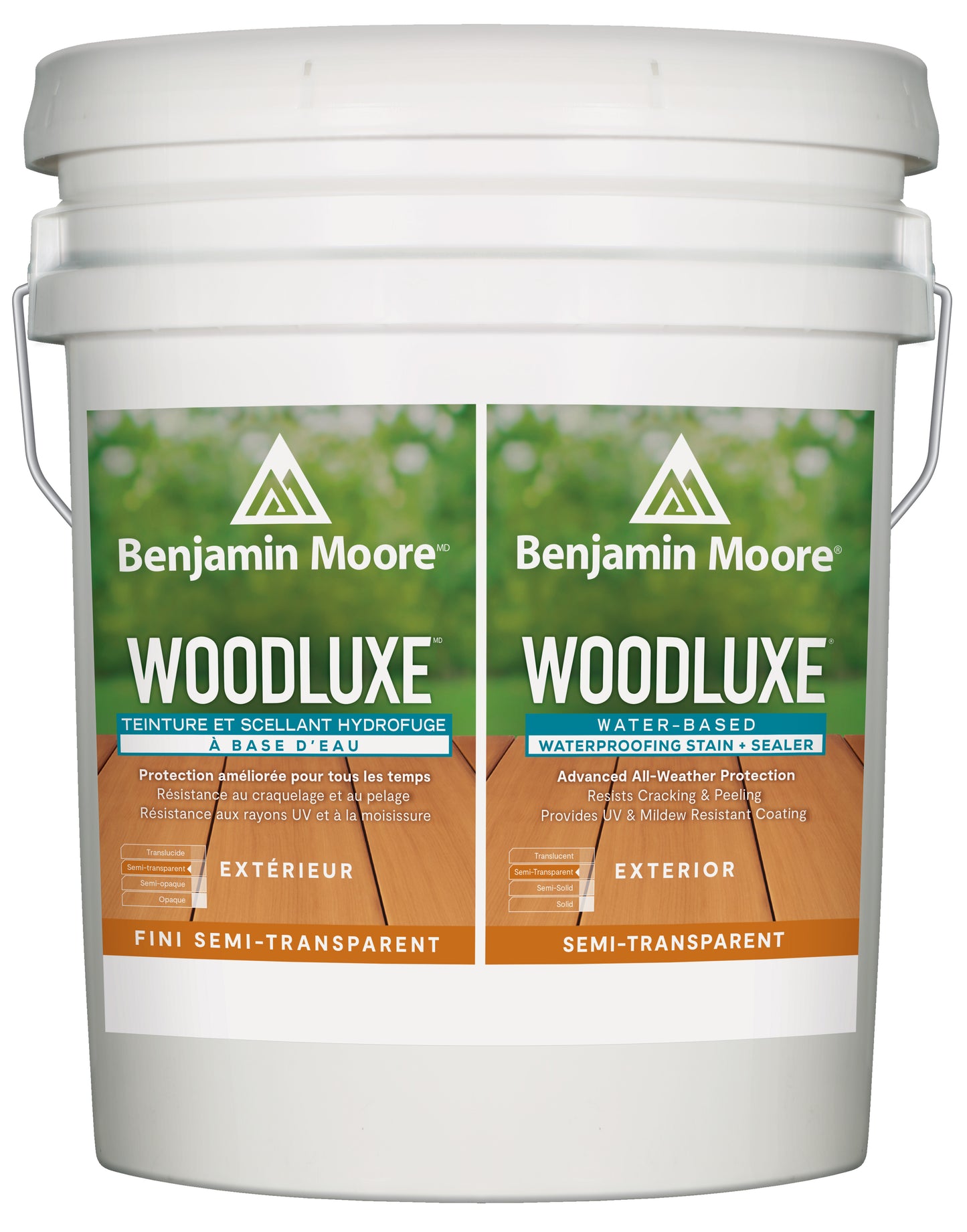 Woodluxe® Water-Based Waterproofing Stain + Sealer - Semi-Translucent K692