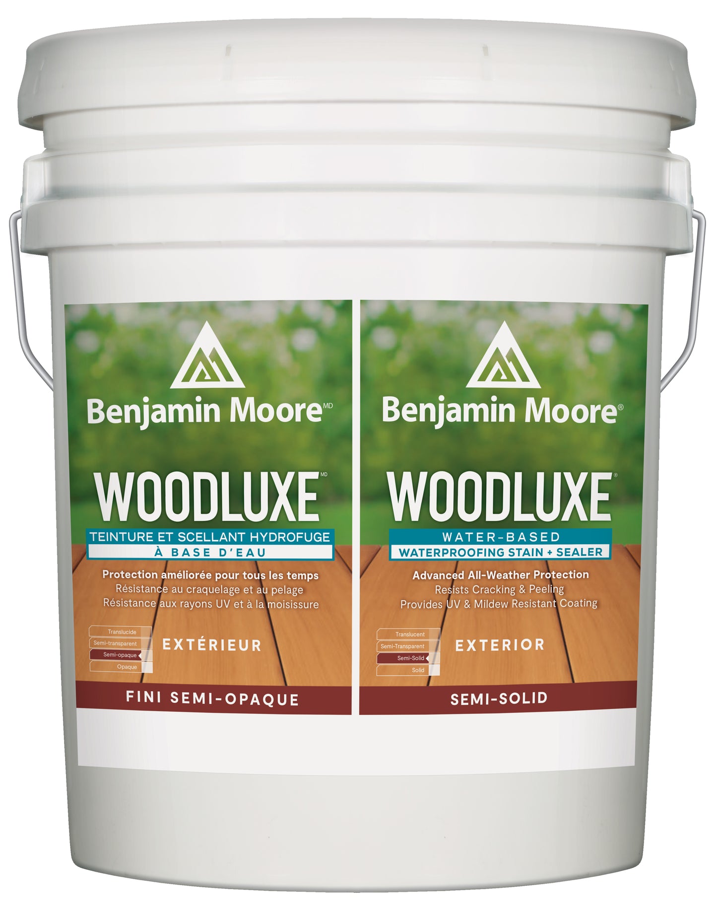 Woodluxe® Water-Based Waterproofing Stain + Sealer - Semi-Solid K693