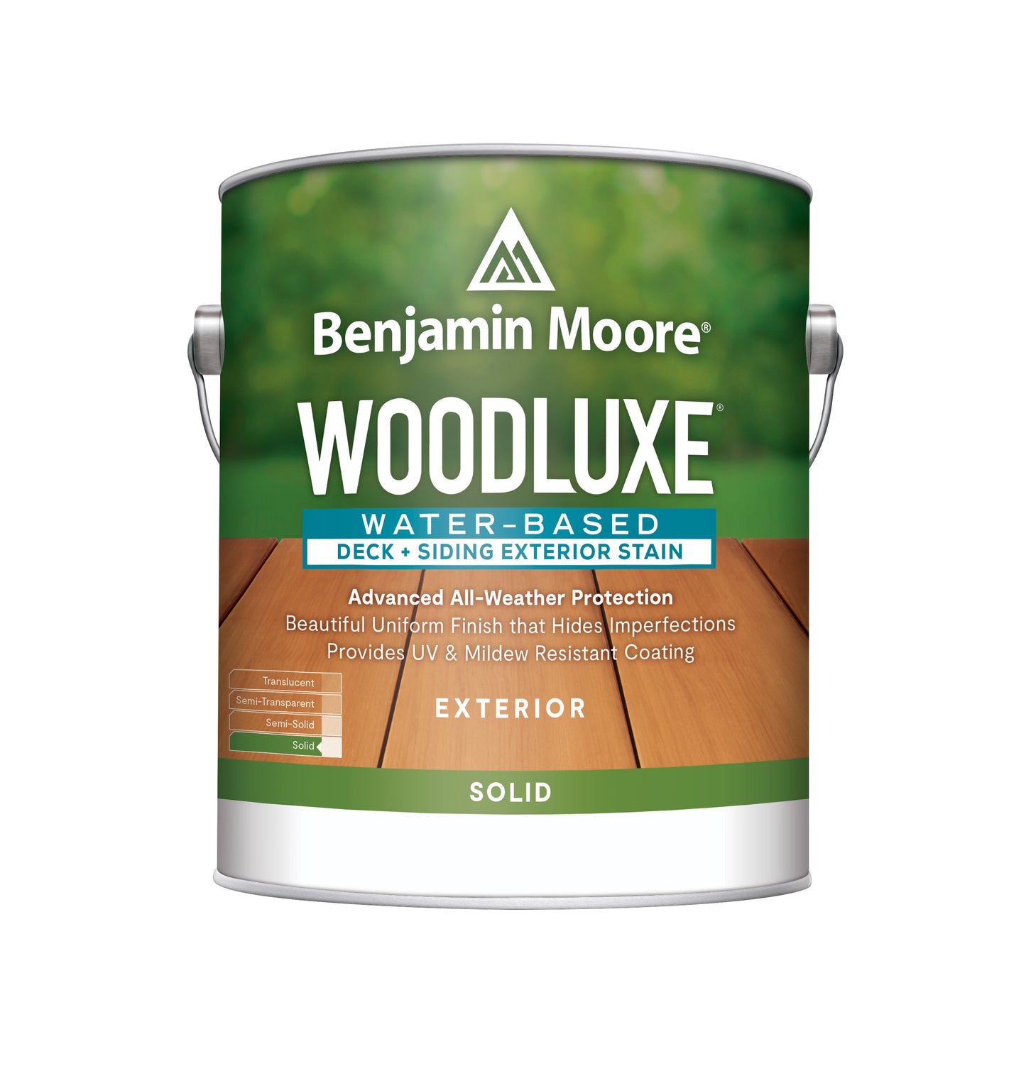 Woodluxe® Water-Based Waterproofing Stain + Sealer - Solid K694