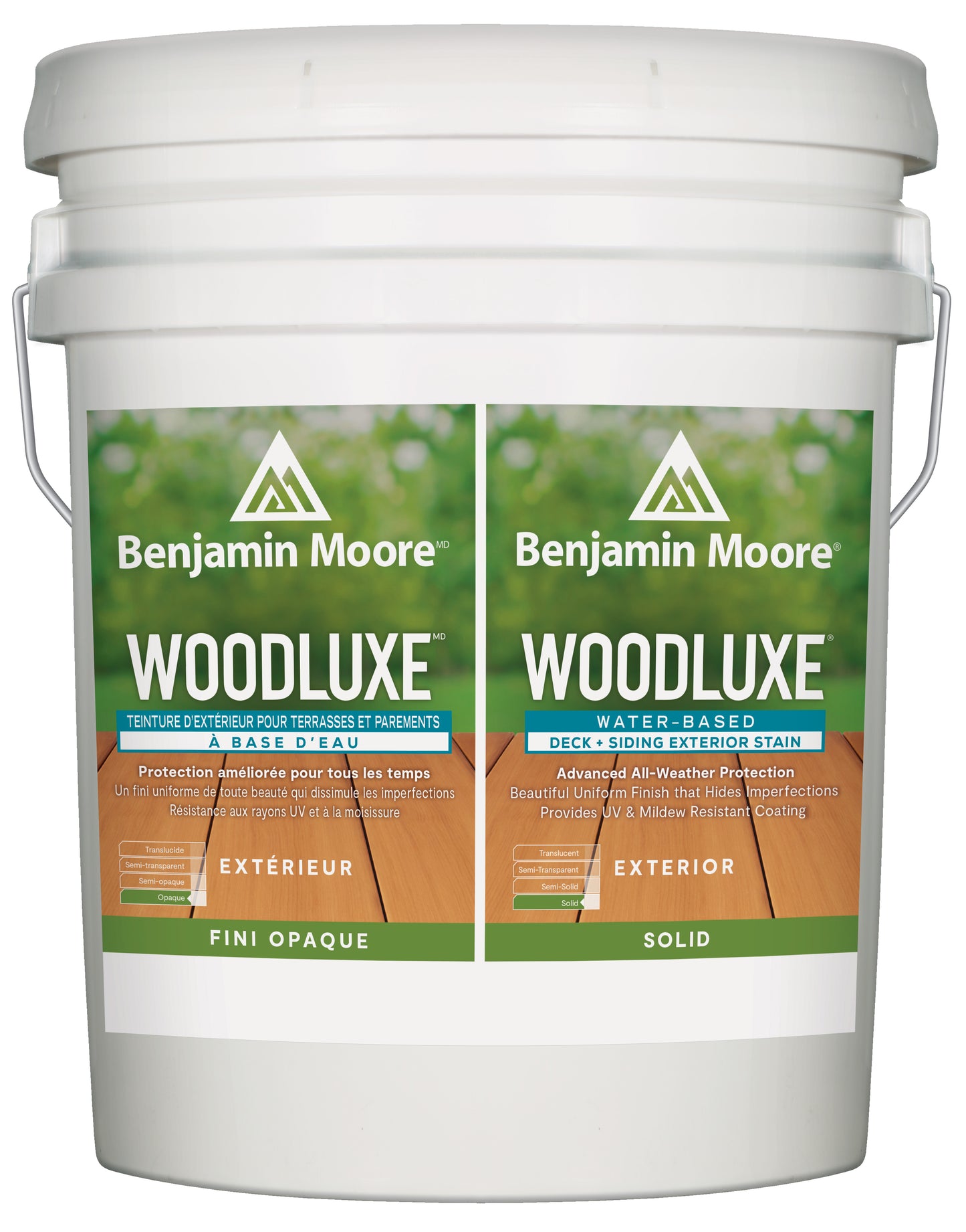 Woodluxe® Water-Based Waterproofing Stain + Sealer - Solid K694