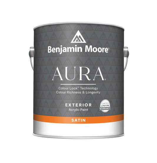 AURA Waterborne Exterior Paint - Satin Finish F631