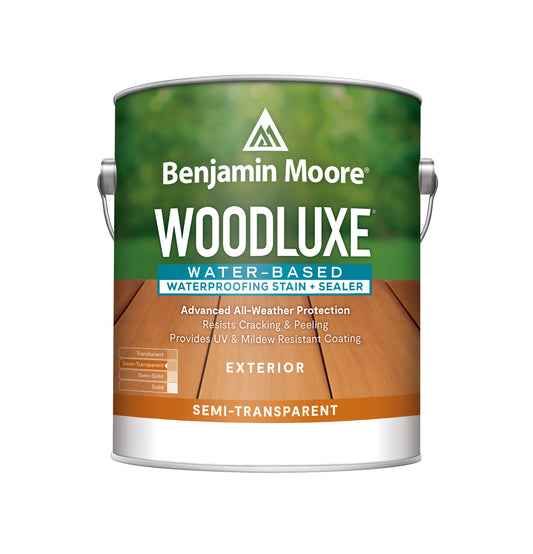 Woodluxe® Water-Based Waterproofing Stain + Sealer - Semi-Translucent K692