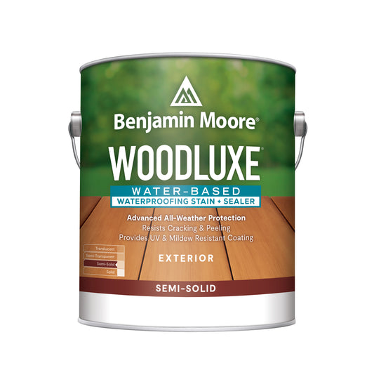 Woodluxe® Water-Based Waterproofing Stain + Sealer - Semi-Solid K693