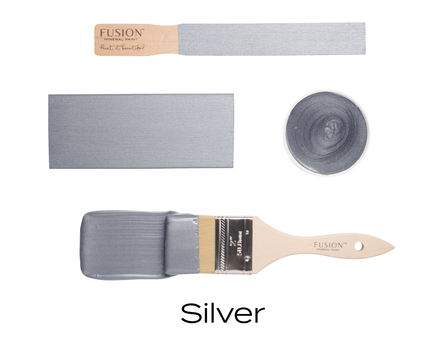 Silver Metallic Paint